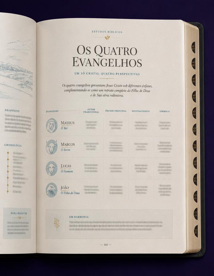 Prévia do estudo: Os 4 Evangelhos